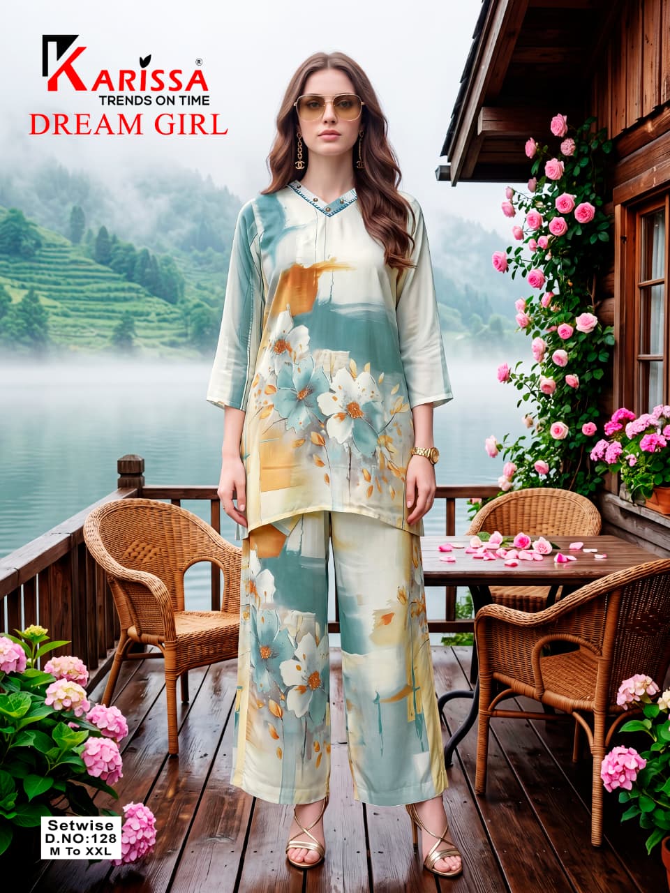 Karissa Dream Girl Co Ord Set Size Set collection 5