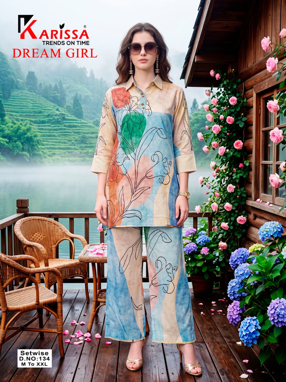 Karissa Dream Girl Co Ord Set Size Set collection 3