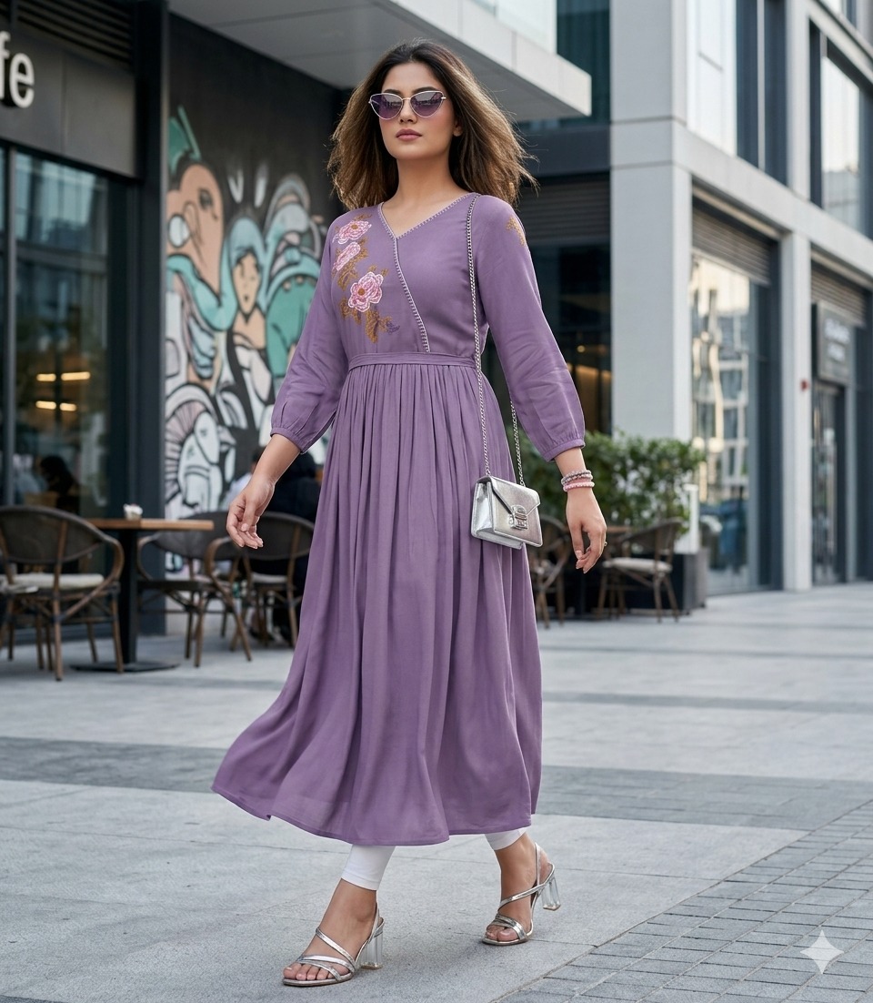 Aarvee Creation Nora Rayon Kurti Catalog collection 2