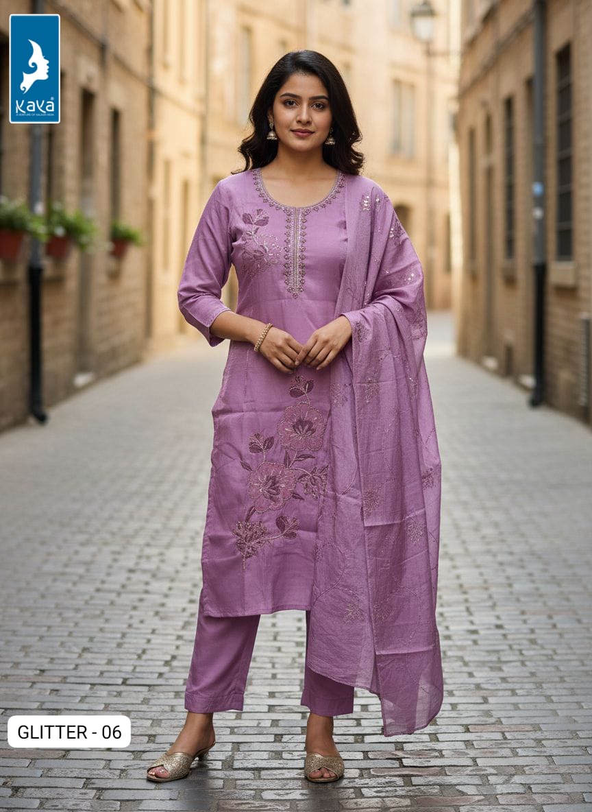 Kaya Kurti Glitter Readymade Dress  Catalog collection 6