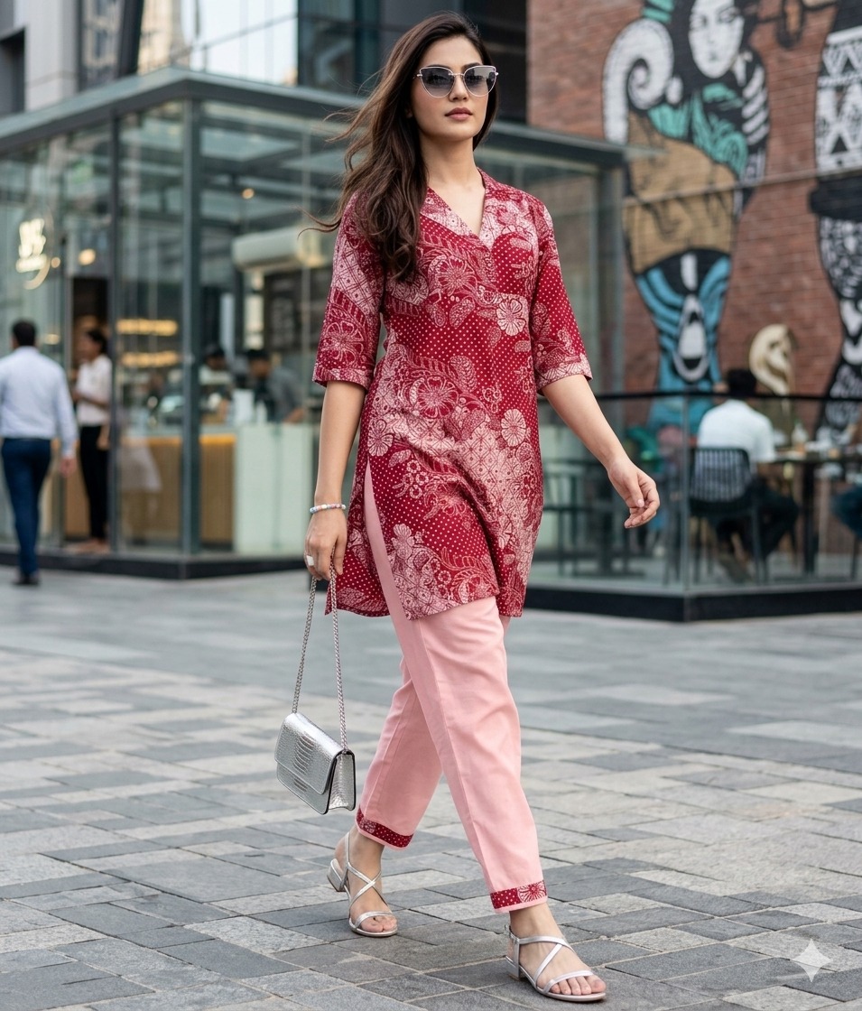 Vrunda Classic Kurtis With Bottom Catalog collection 3