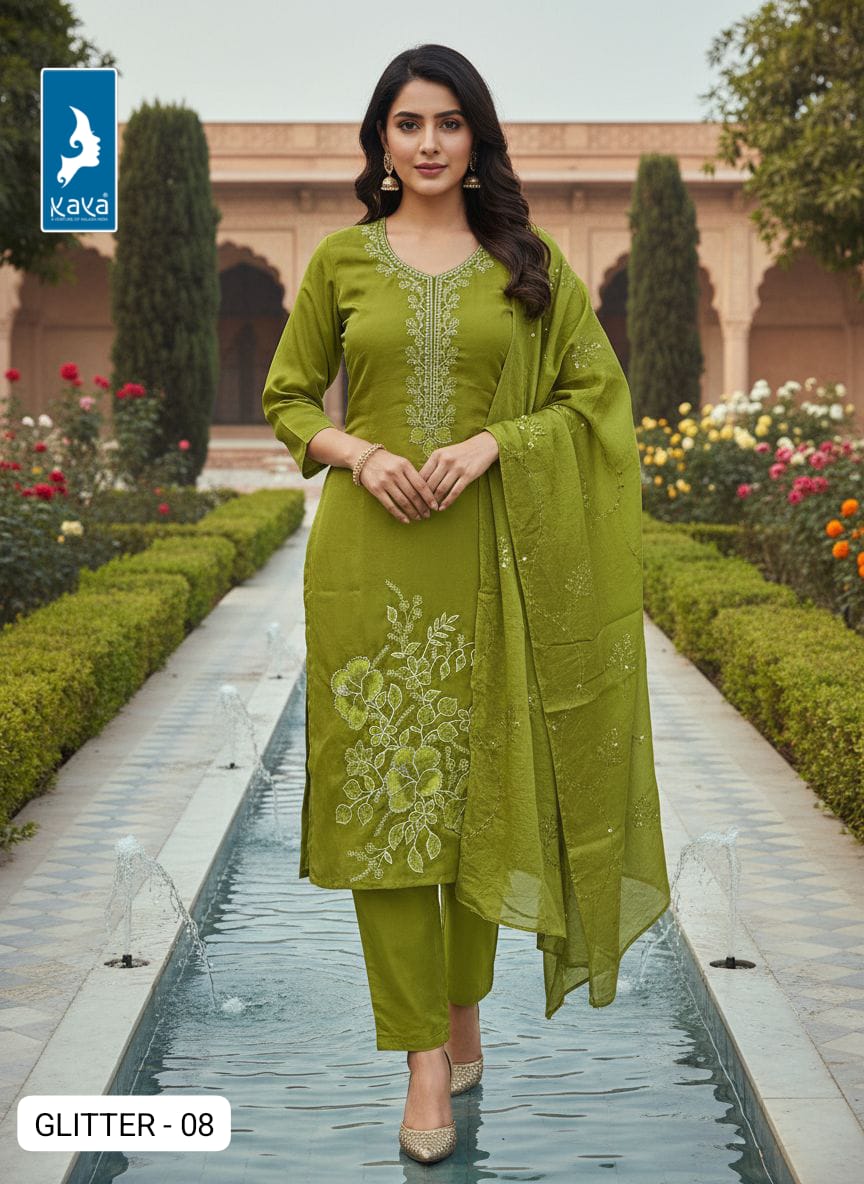 Kaya Kurti Glitter Readymade Dress  Catalog collection 4