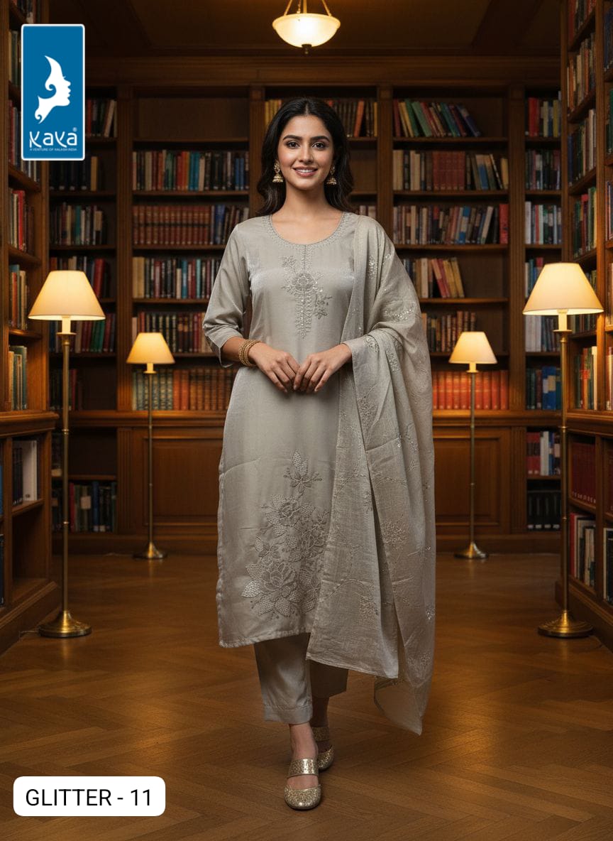 Kaya Kurti Glitter Readymade Dress  Catalog collection 11