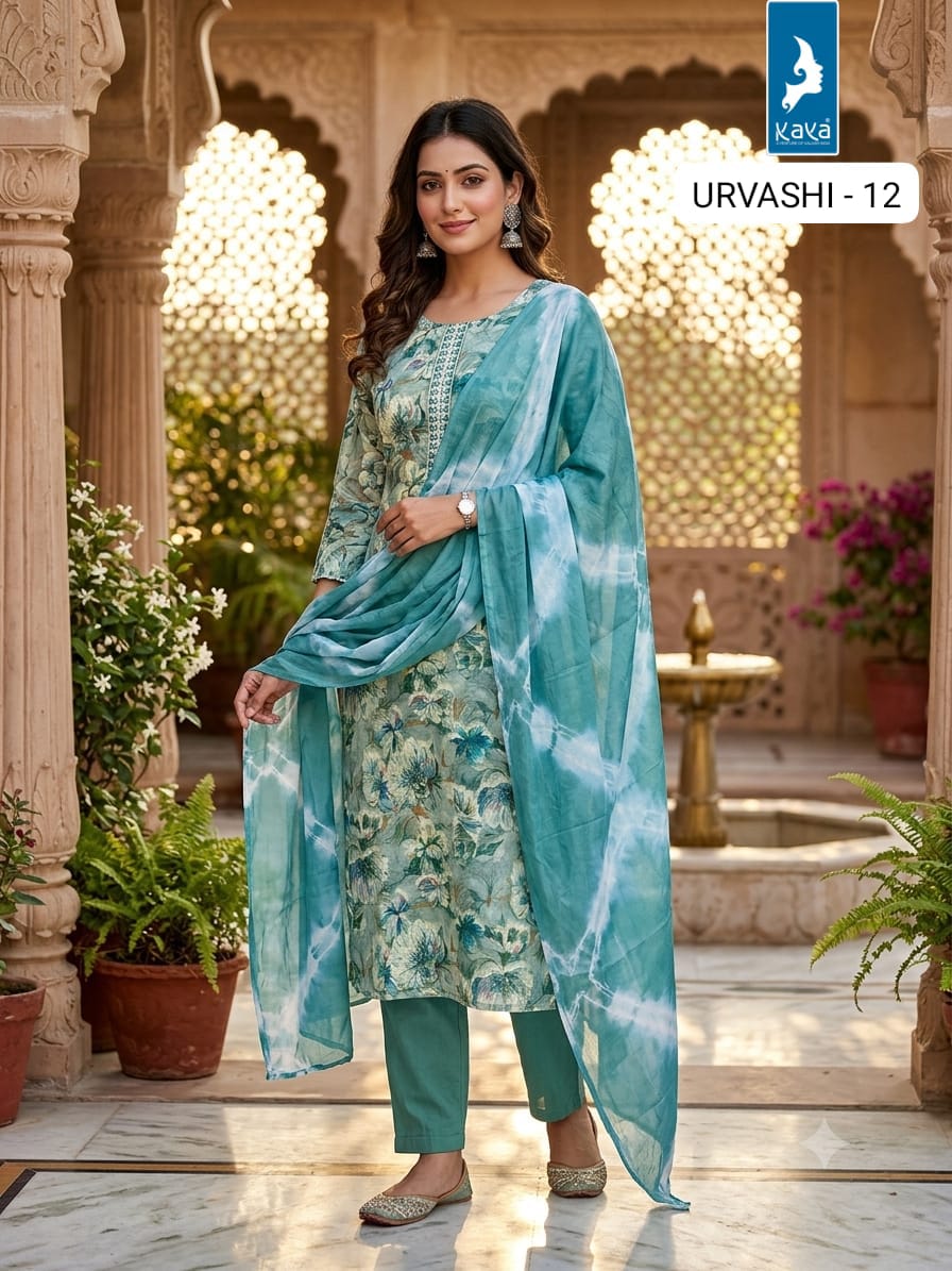 Kaya Trends Urvashi Readymade Dress Size Set collection 12