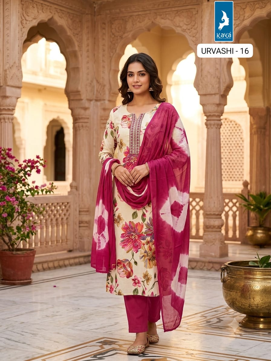 Kaya Trends Urvashi Readymade Dress Size Set collection 8