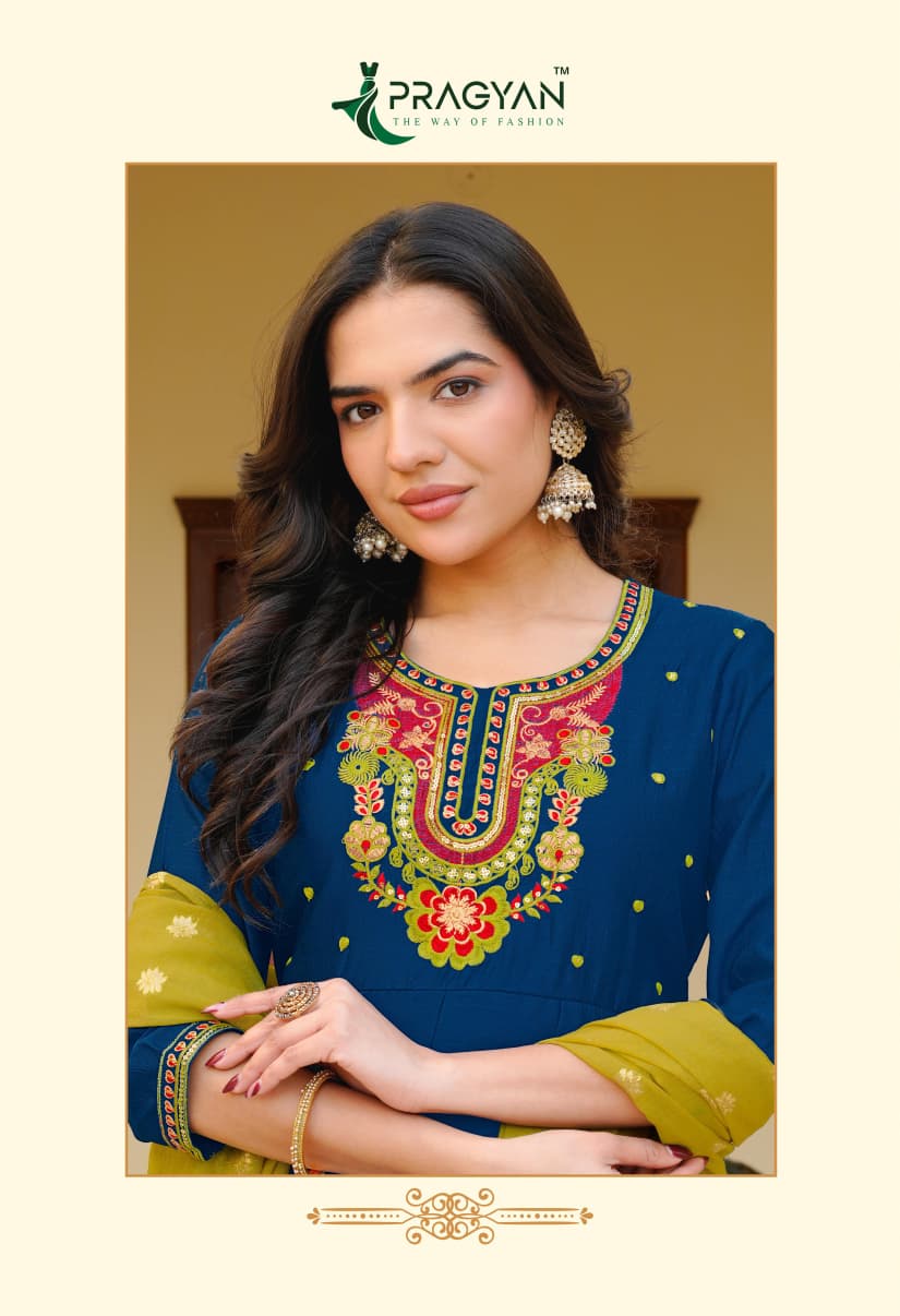 Pragyan Samriddhi Vol 4 Anarkali Suits Catalog collection 11