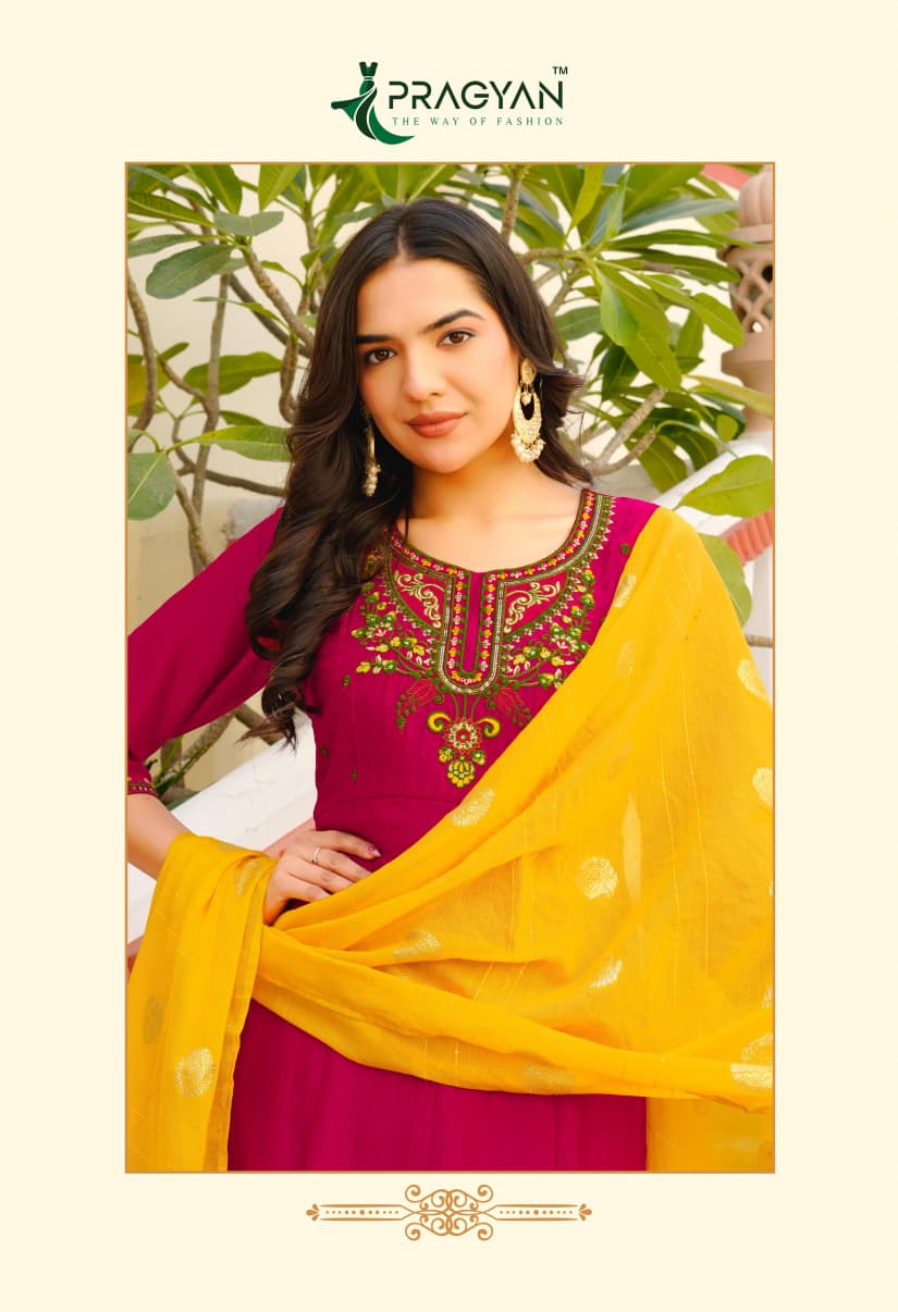 Pragyan Samriddhi Vol 4 Anarkali Suits Catalog collection 16