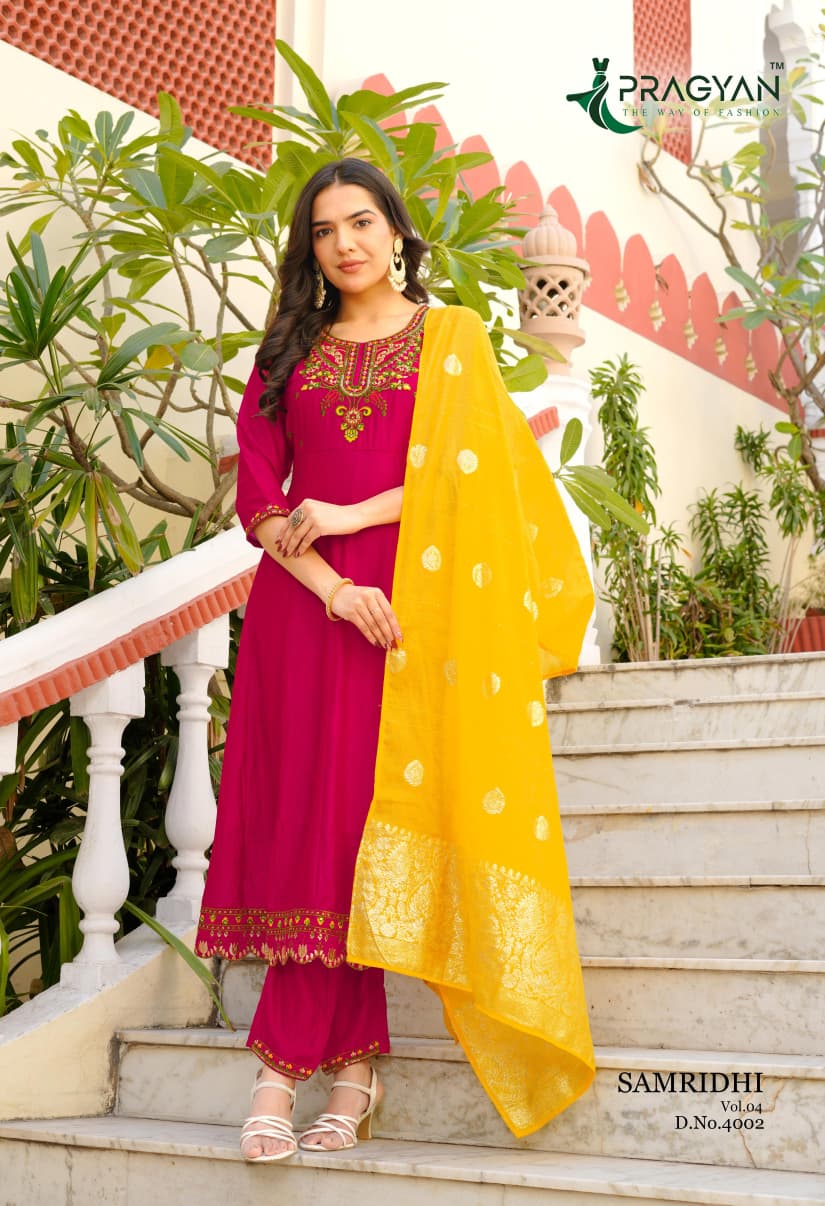 Pragyan Samriddhi Vol 4 Anarkali Suits Catalog collection 12