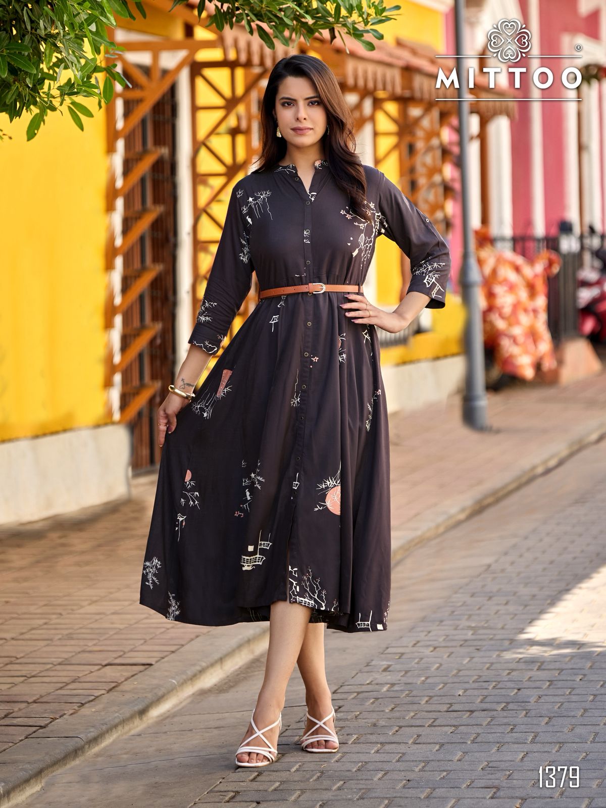 Mittoo Kurti Belt Vol 27 One Piece Dress Catalog collection 7