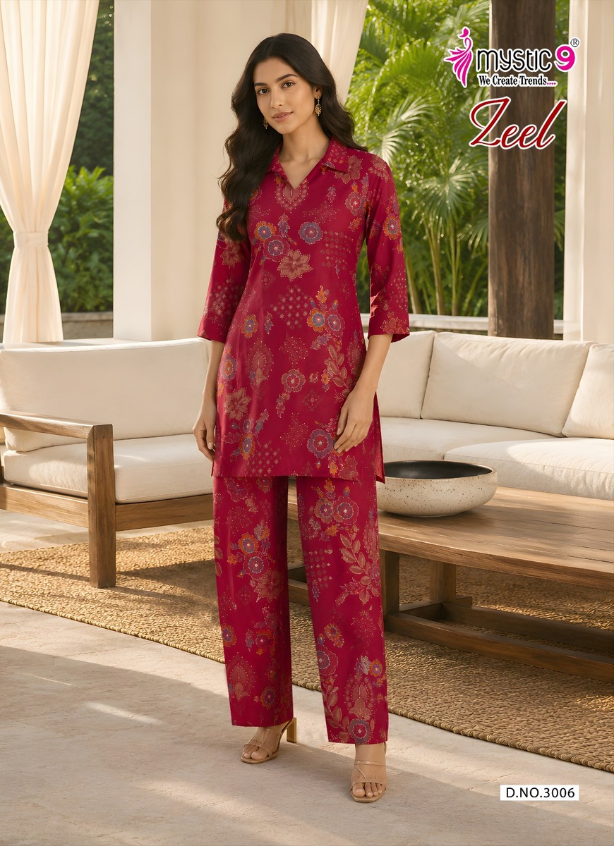 Mystic 9 Zeel Vol 3 Co Ord Set Catalog collection 14