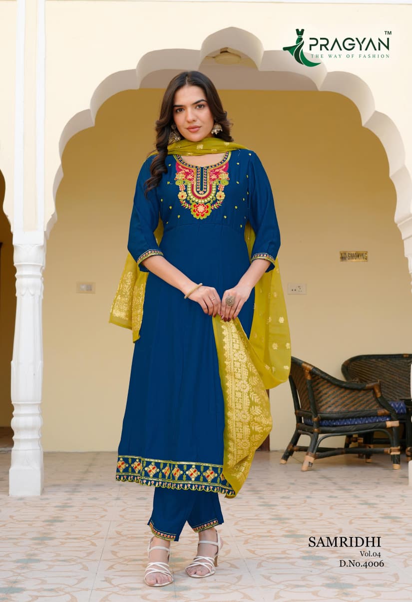 Pragyan Samriddhi Vol 4 Anarkali Suits Catalog collection 3