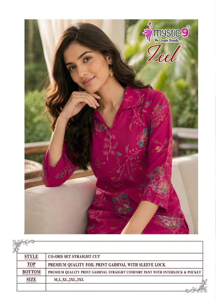 Mystic 9 Zeel Vol 3 Co Ord Set Catalog collection 4