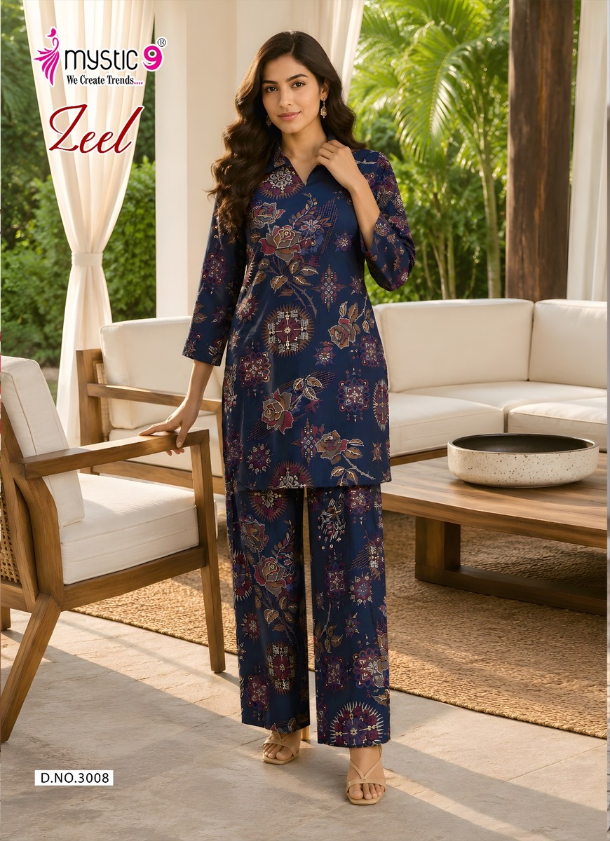 Mystic 9 Zeel Vol 3 Co Ord Set Catalog collection 2