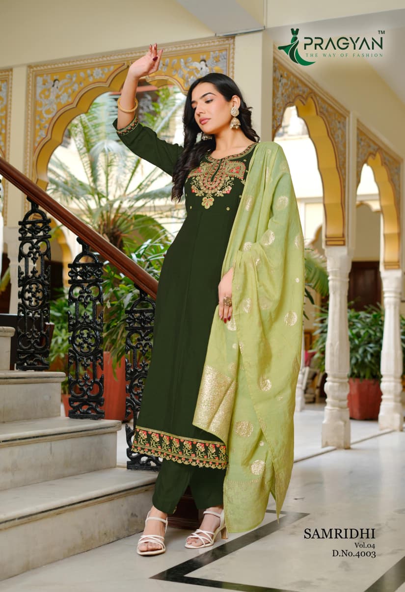Pragyan Samriddhi Vol 4 Anarkali Suits Catalog collection 18