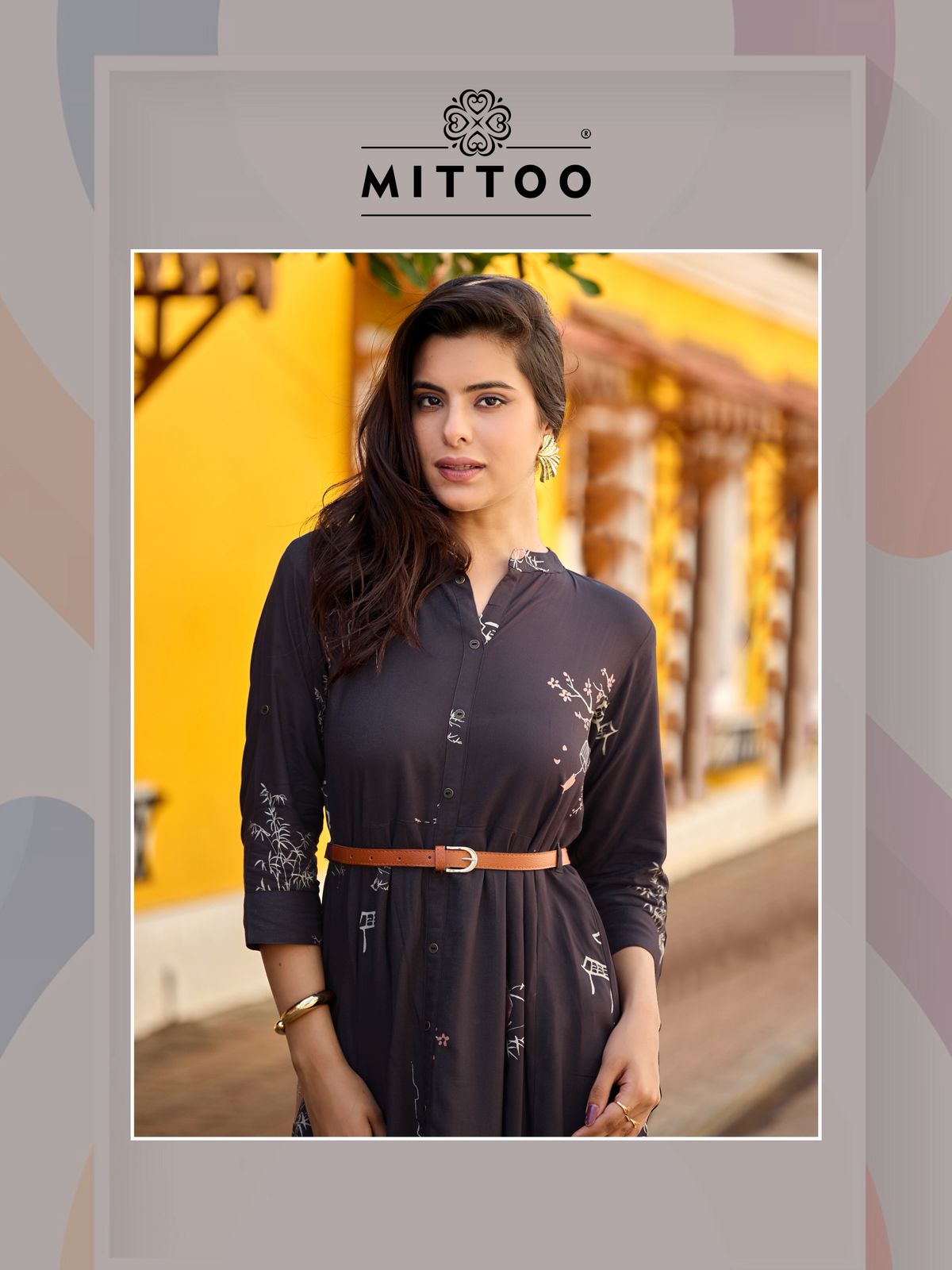 Mittoo Kurti Belt Vol 27 One Piece Dress Catalog collection 9