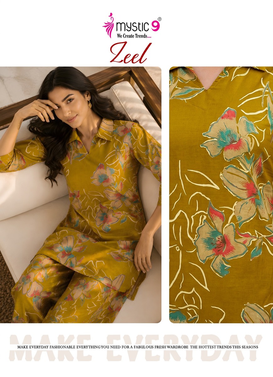Mystic 9 Zeel Vol 3 Co Ord Set Catalog collection 3