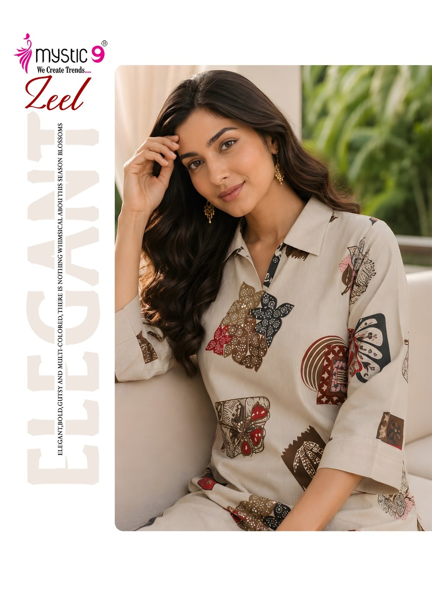 Mystic 9 Zeel Vol 3 Co Ord Set Catalog collection 12