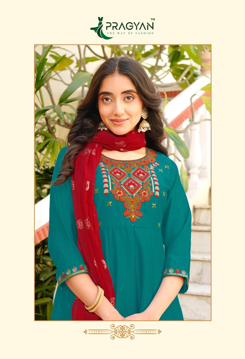 Pragyan Samriddhi Vol 4 Anarkali Suits Catalog collection 5