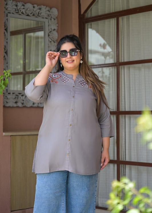 Aarvee Creation Fab Rayon Kurtis Size Set collection 3