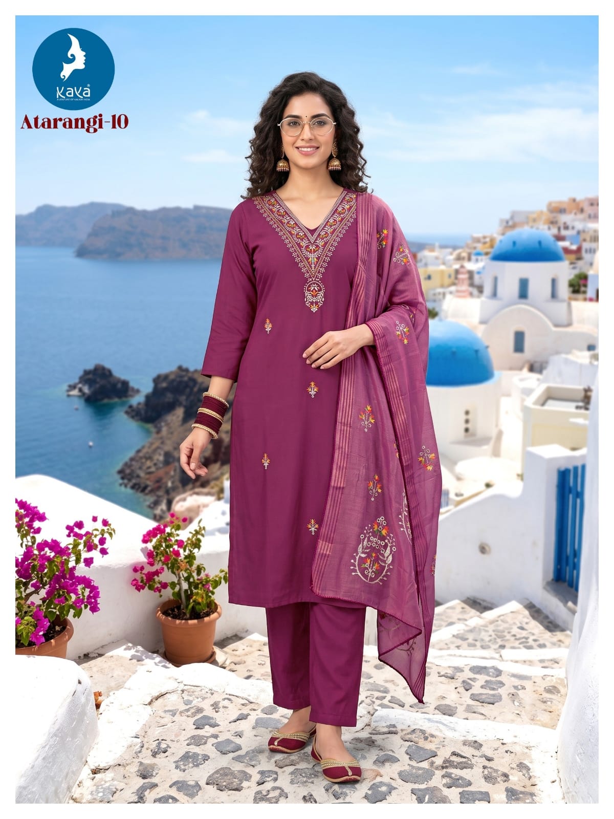 Kaya Kurti Atrangi Readymade Dress Size Set collection 7