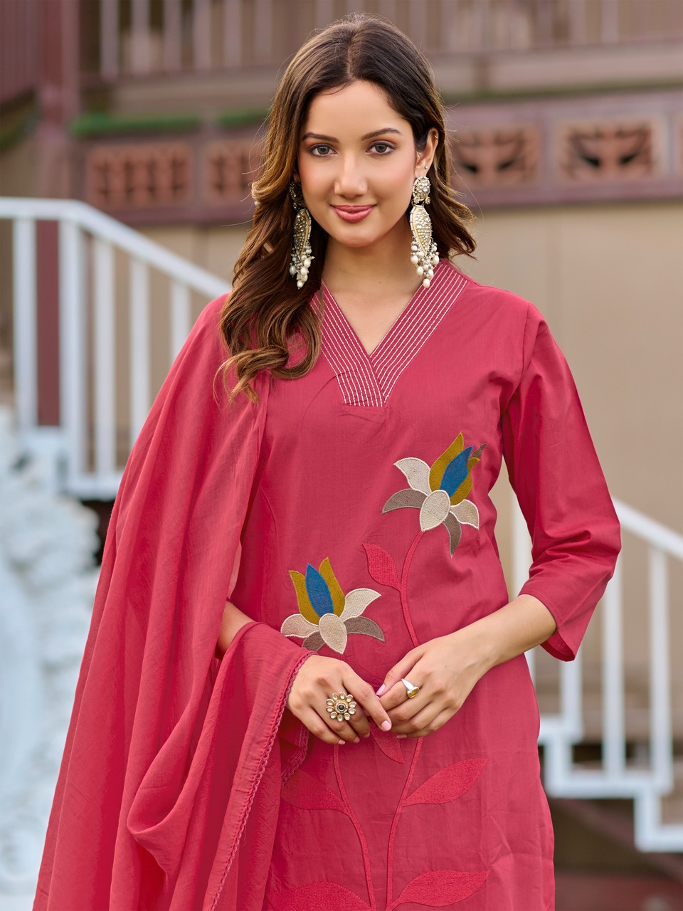 Pirohi Duck Embroidery Salwar Kameez Size Set collection 4