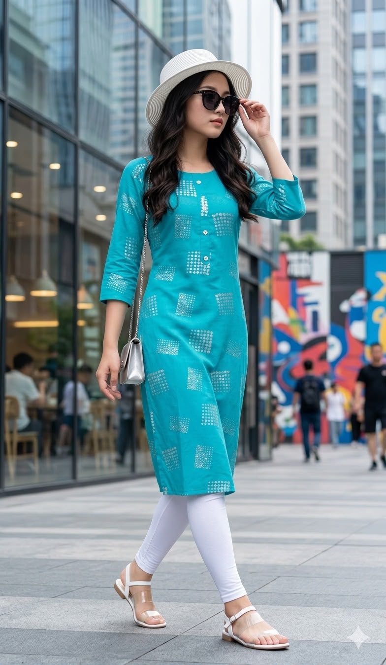 Aarvee Creation Daily Printed Kurti Size Set collection 5