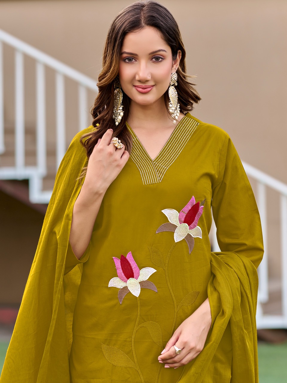 Pirohi Duck Embroidery Salwar Kameez Size Set collection 2