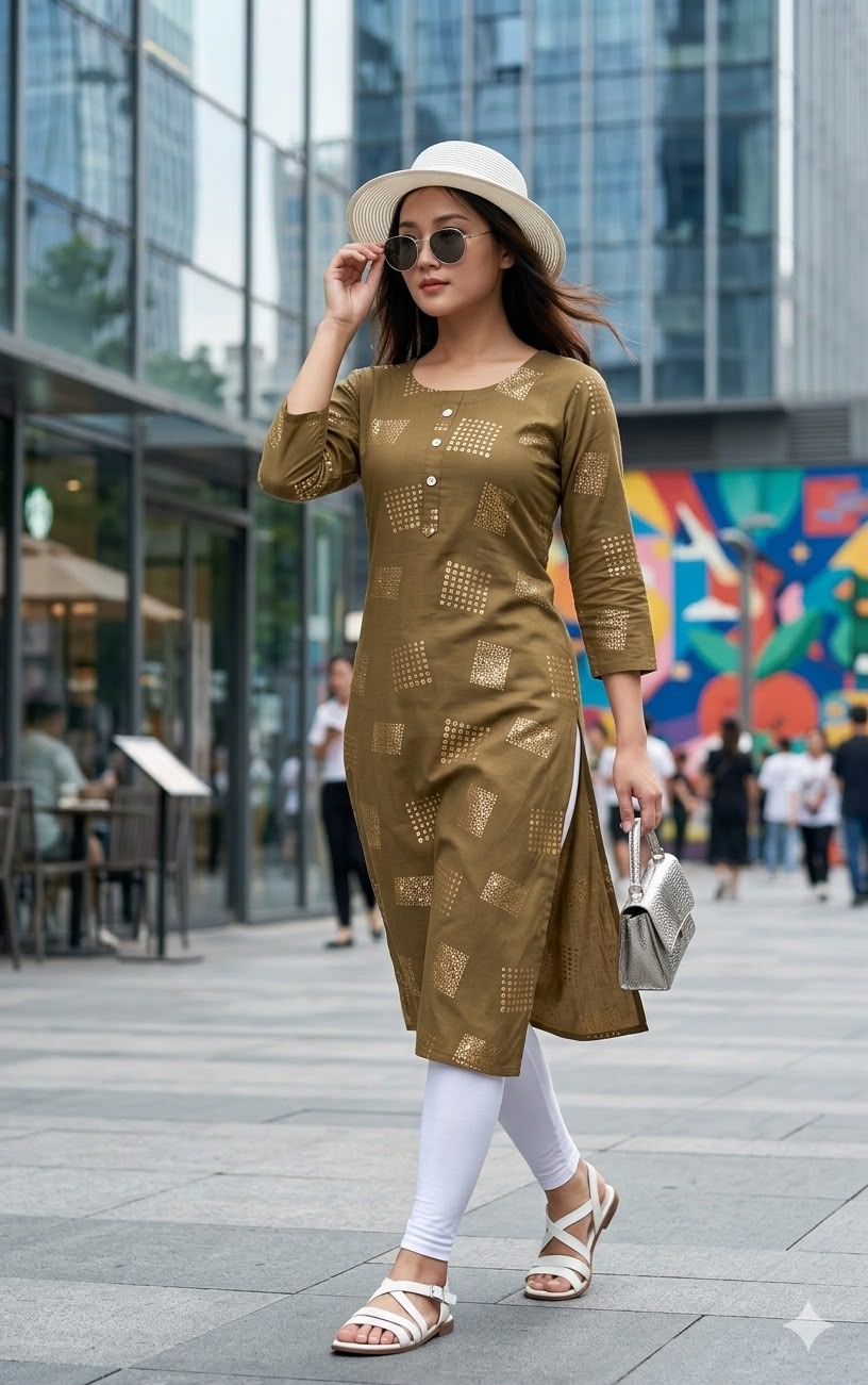 Aarvee Creation Daily Printed Kurti Size Set collection 11