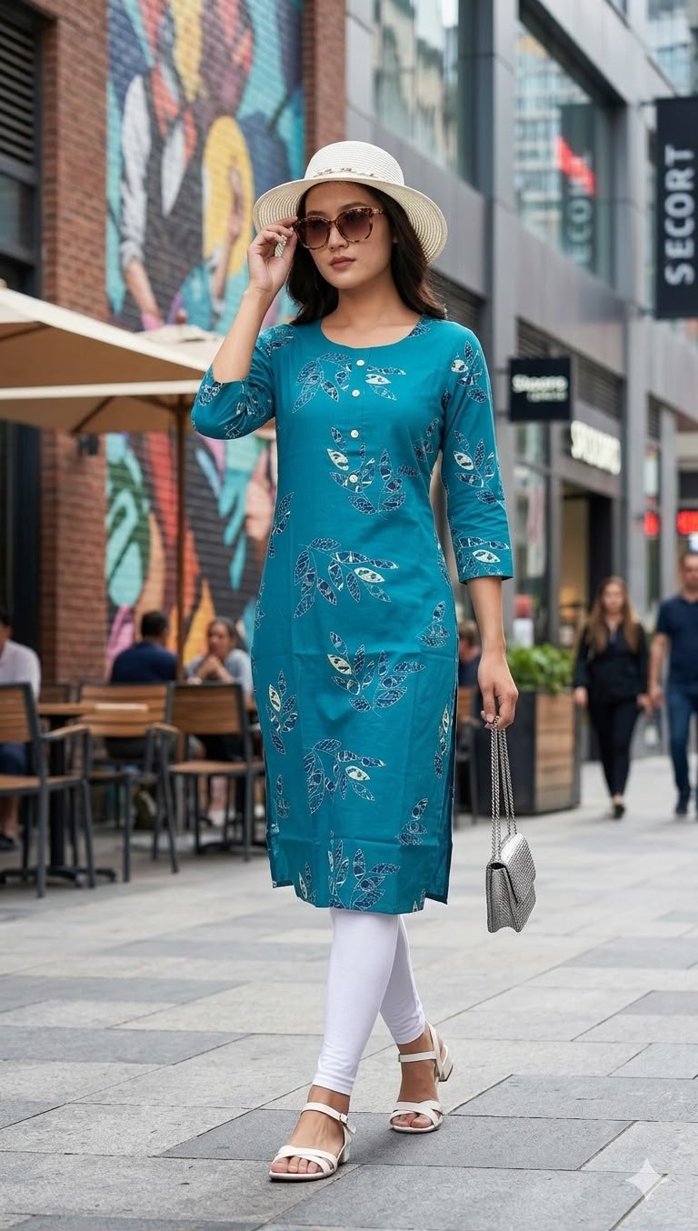 Aarvee Creation Daily Printed Kurti Size Set collection 6