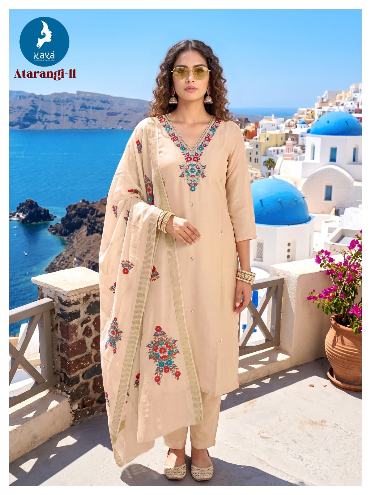 Kaya Kurti Atrangi Readymade Dress Size Set collection 9