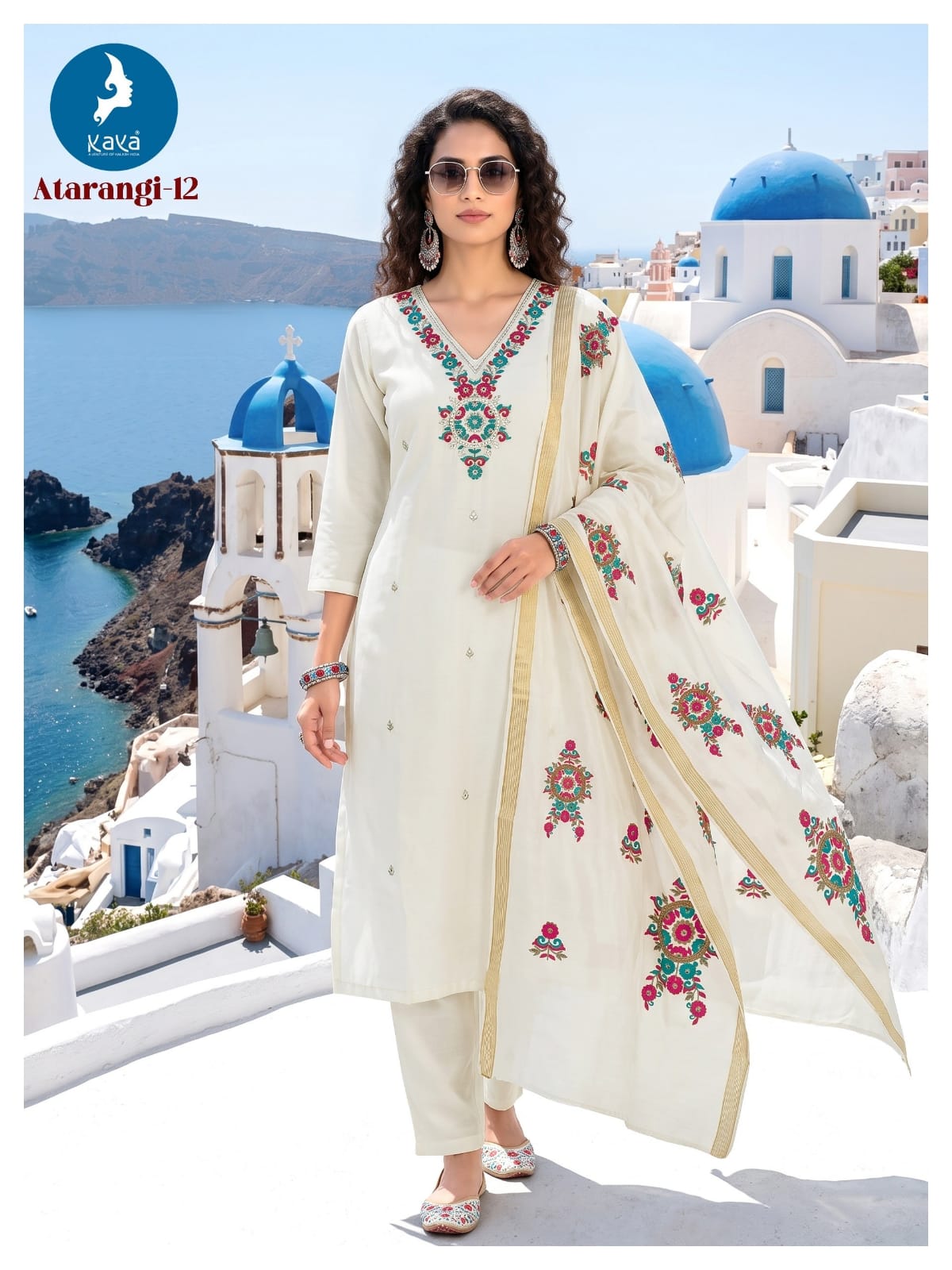 Kaya Kurti Atrangi Readymade Dress Size Set collection 1