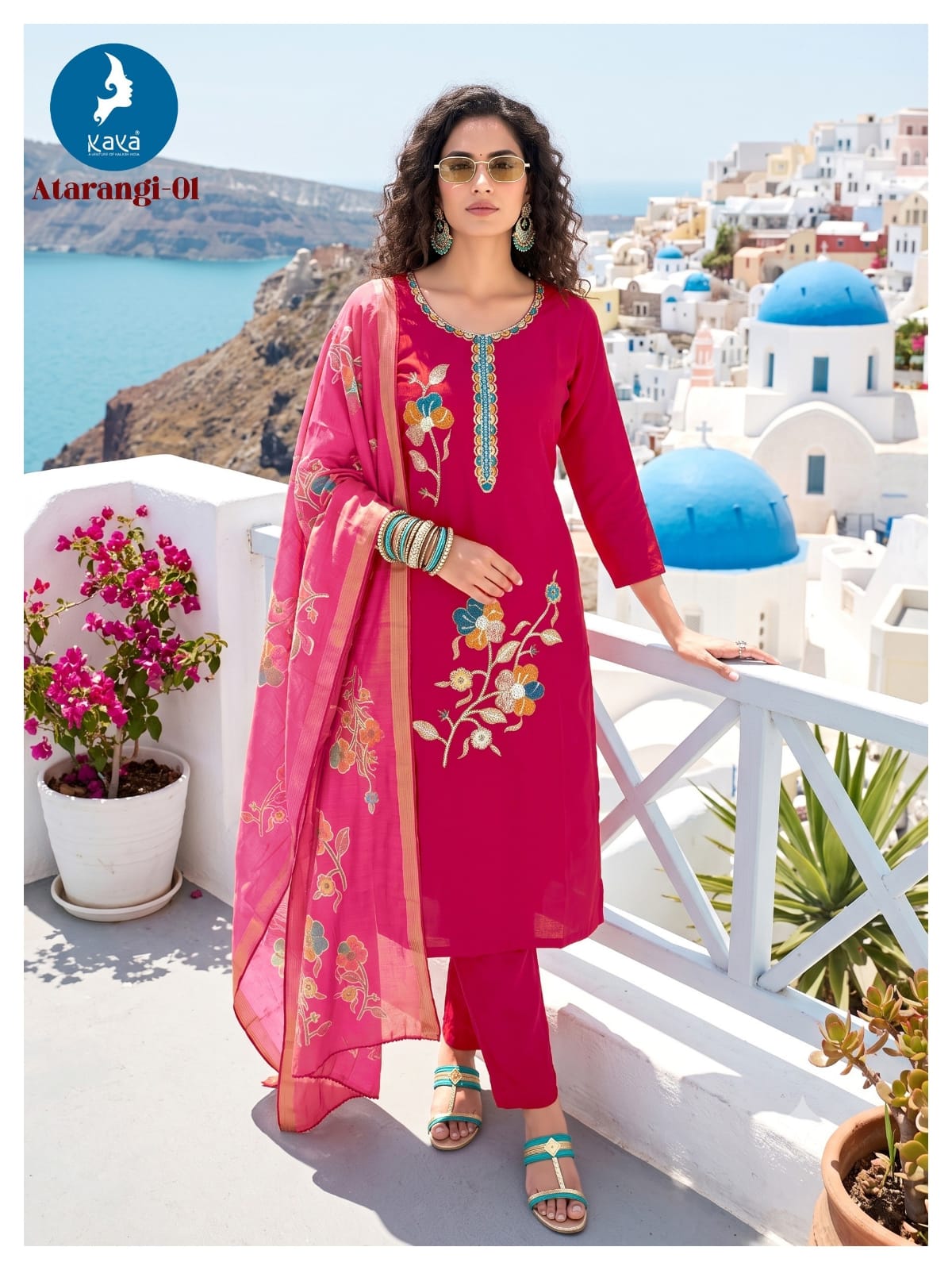 Kaya Kurti Atrangi Readymade Dress Size Set collection 4