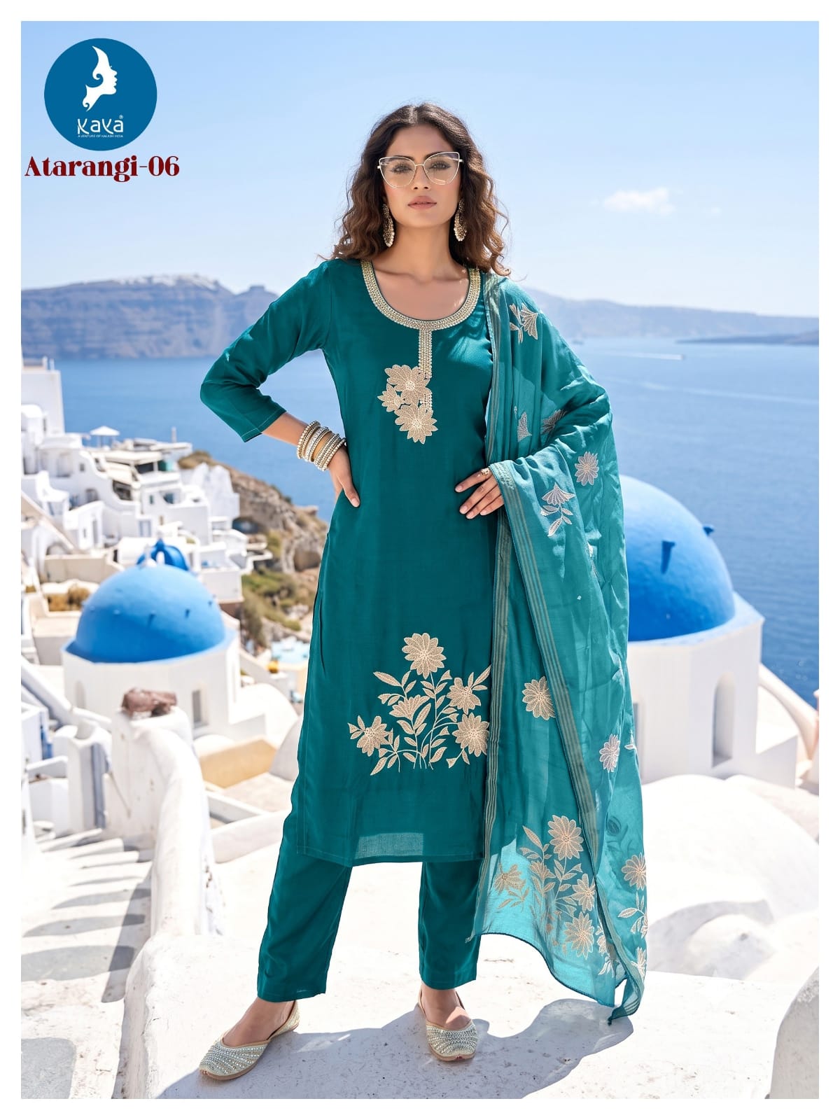 Kaya Kurti Atrangi Readymade Dress Size Set collection 3