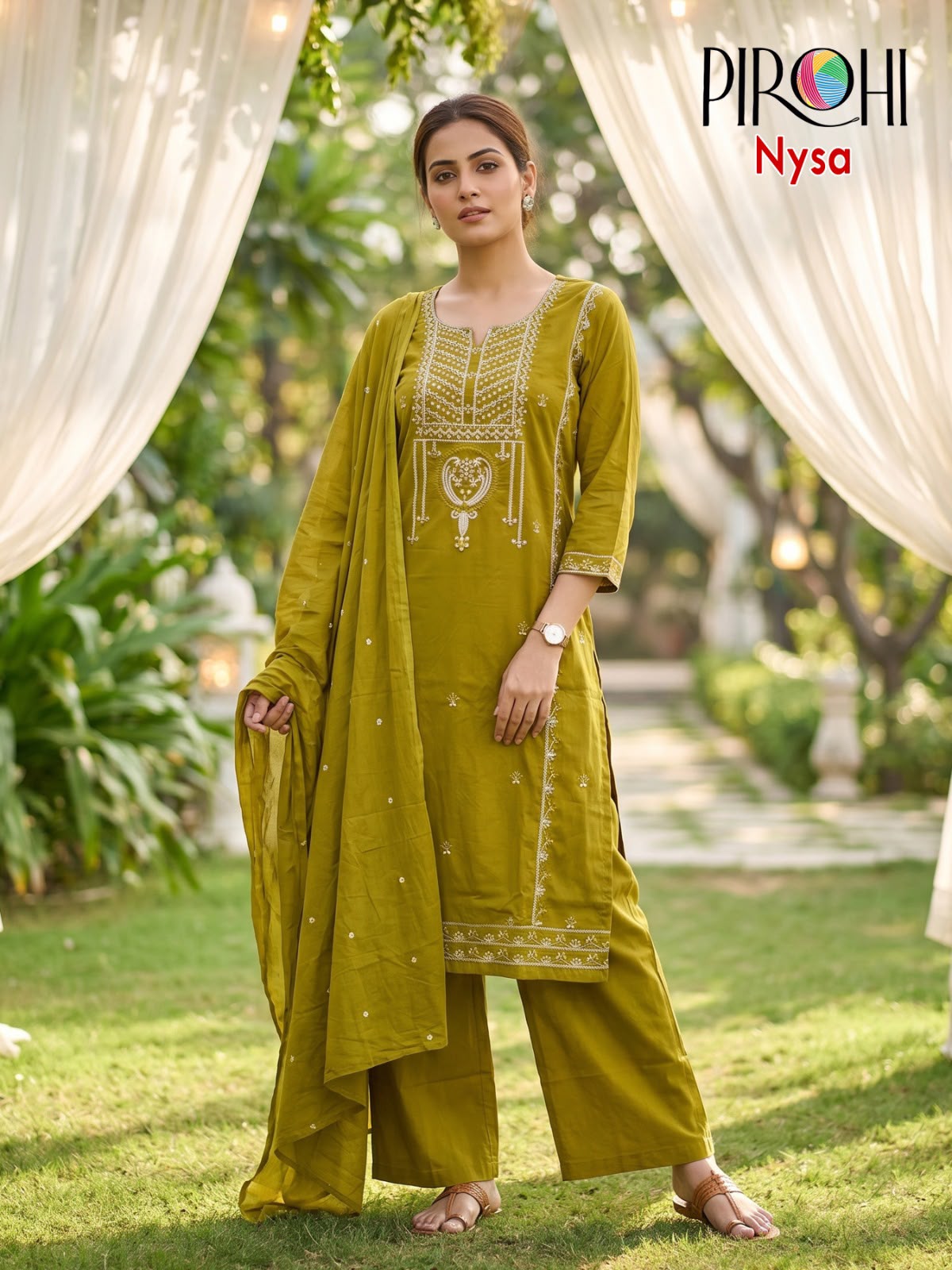 Pirohi Nysa Embroidery Salwar Kameez Catalog collection 3