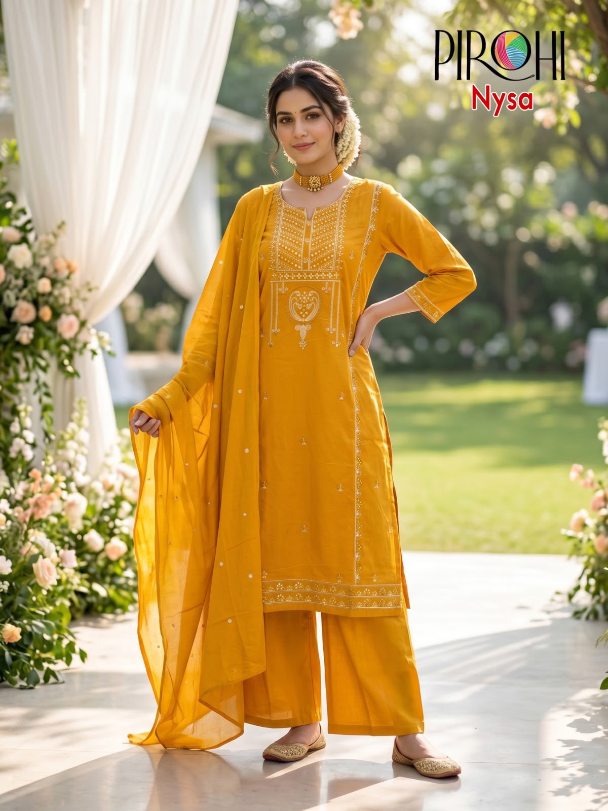 Pirohi Nysa Embroidery Salwar Kameez Catalog collection 1