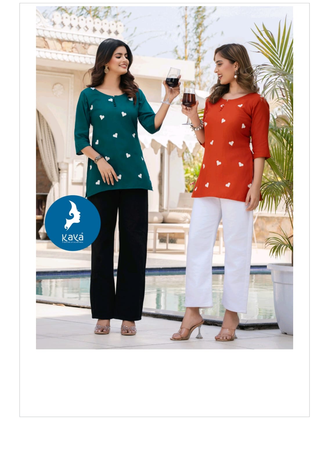 Kaya Kurti Foram Rayon Kurti Catalog collection 7