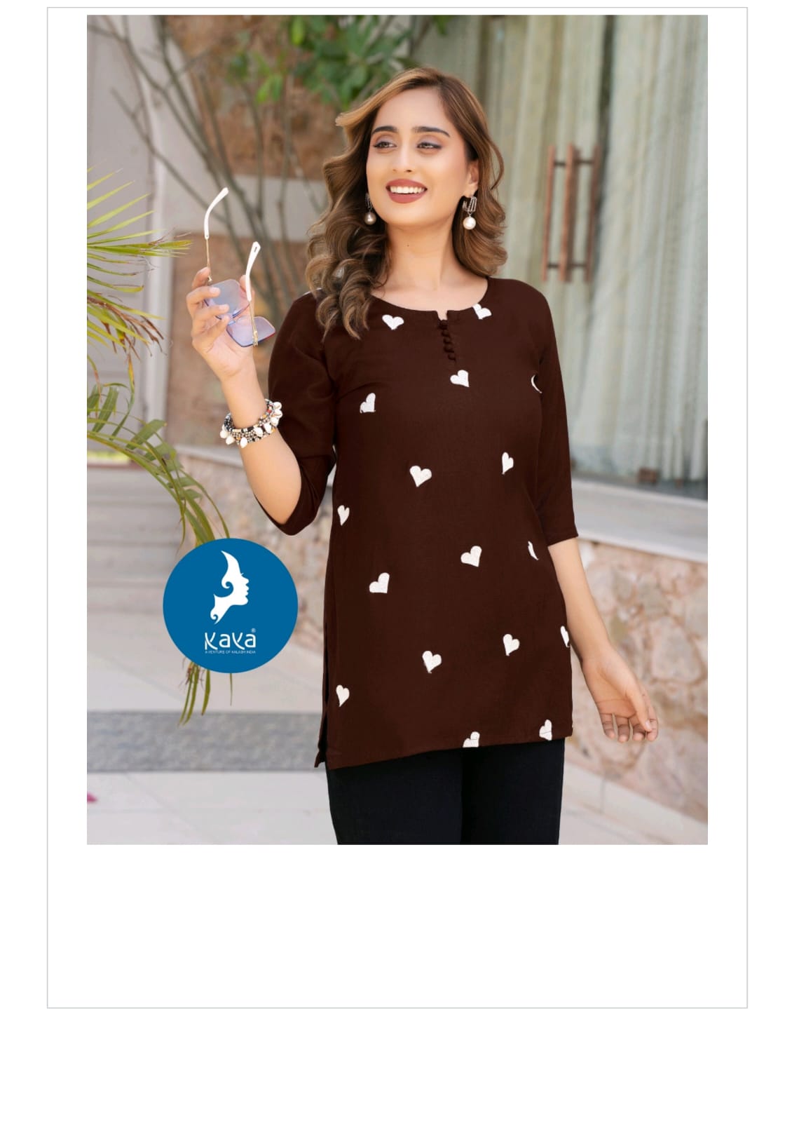 Kaya Kurti Foram Rayon Kurti Catalog collection 8