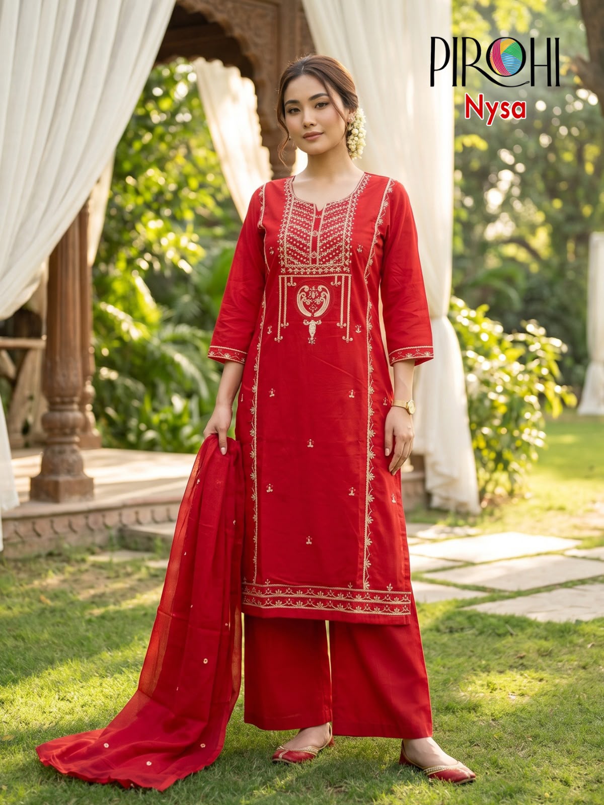 Pirohi Nysa Embroidery Salwar Kameez Catalog collection 2