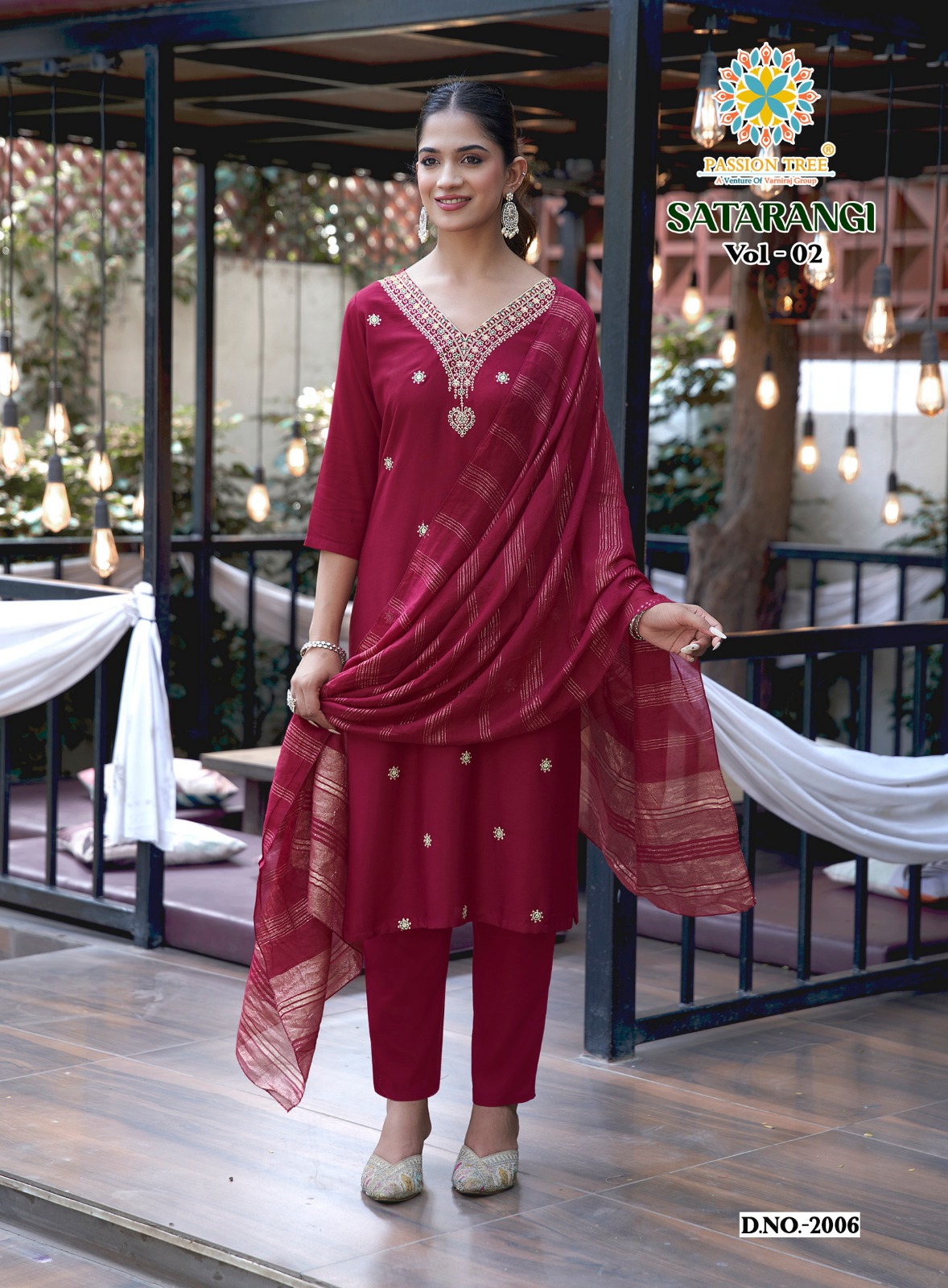 Passion Tree Satarangi Vol 2 Readymade Dress Catalog collection 5