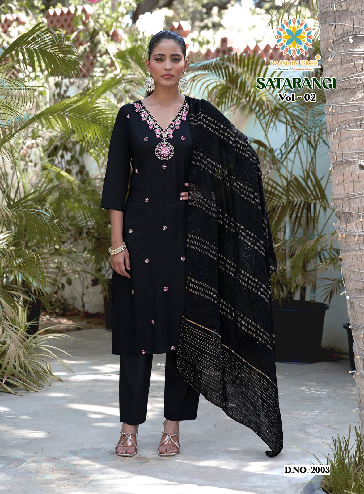 Passion Tree Satarangi Vol 2 Readymade Dress Catalog collection 7