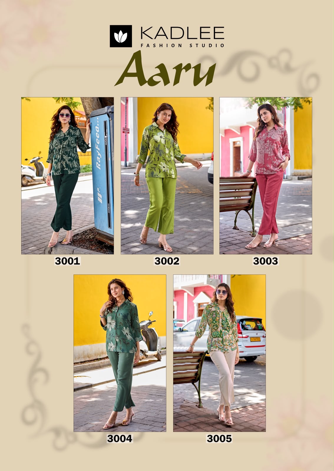 Kadlee Aaru Kurtis With Bottom Catalog collection 10