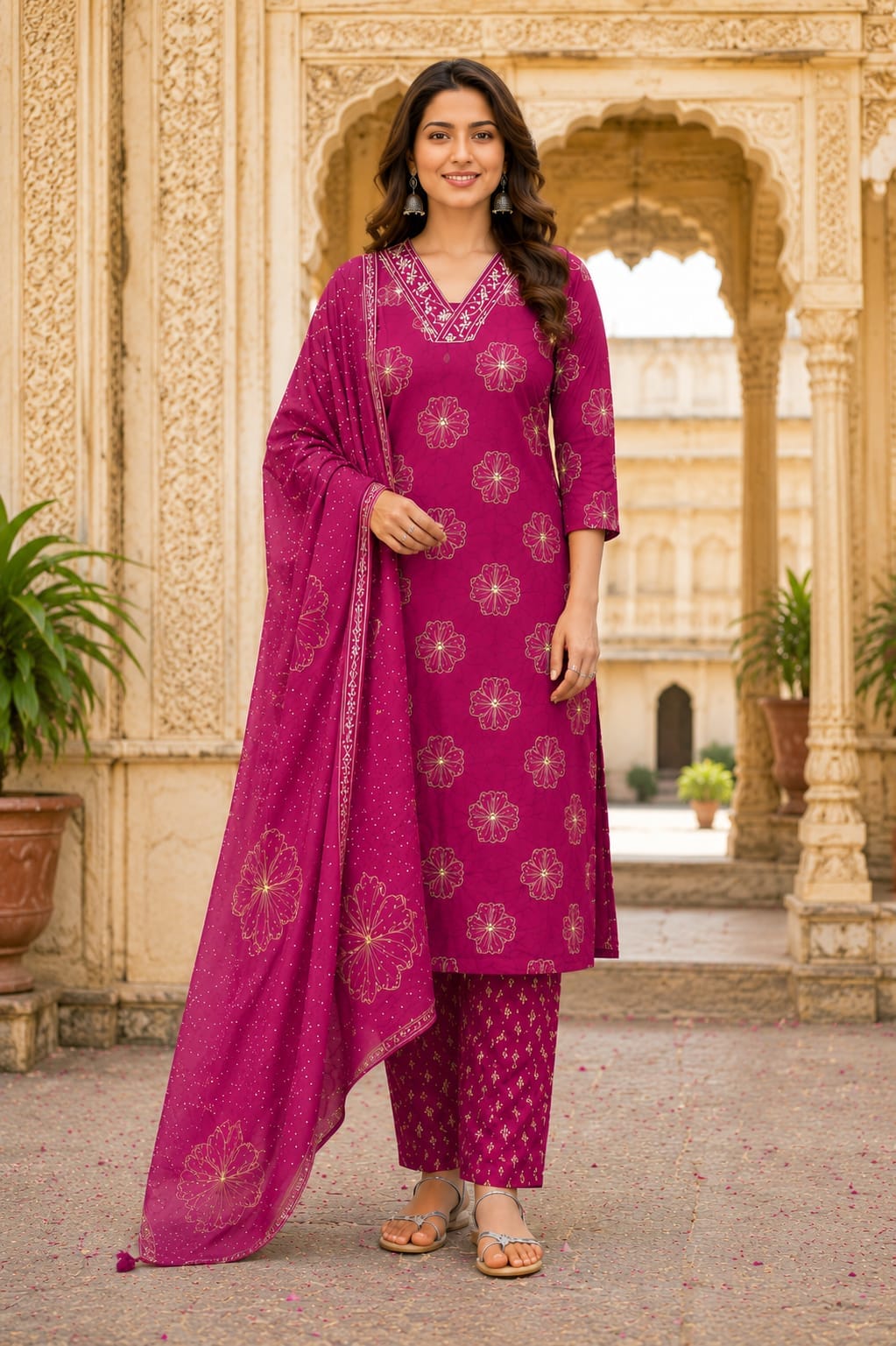 Aarvee Creation Jks Readymade Dress Size Set collection 6