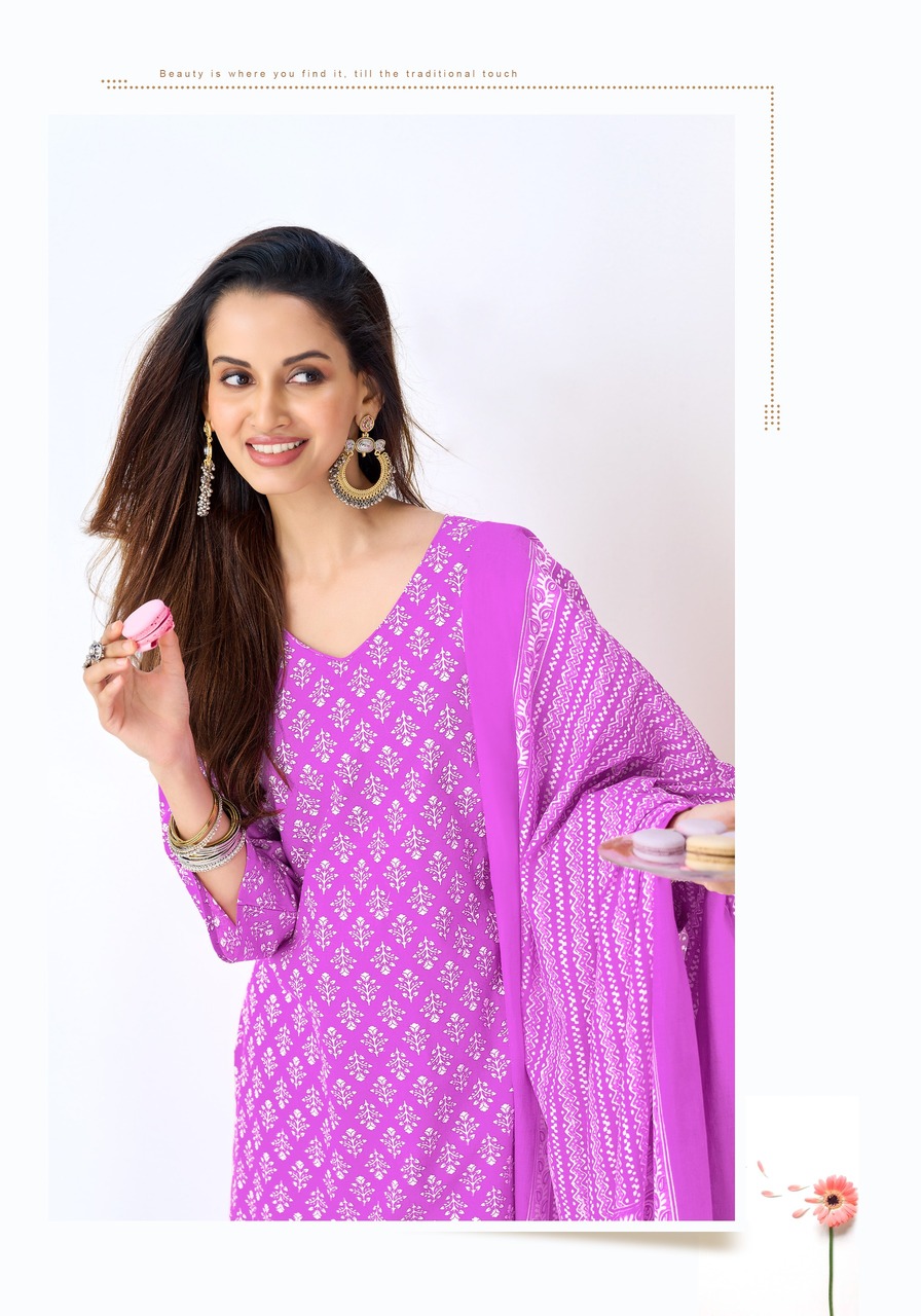 Radhika Lifestyle Summer Cool Cotton Salwar Kameez Catalog collection 15