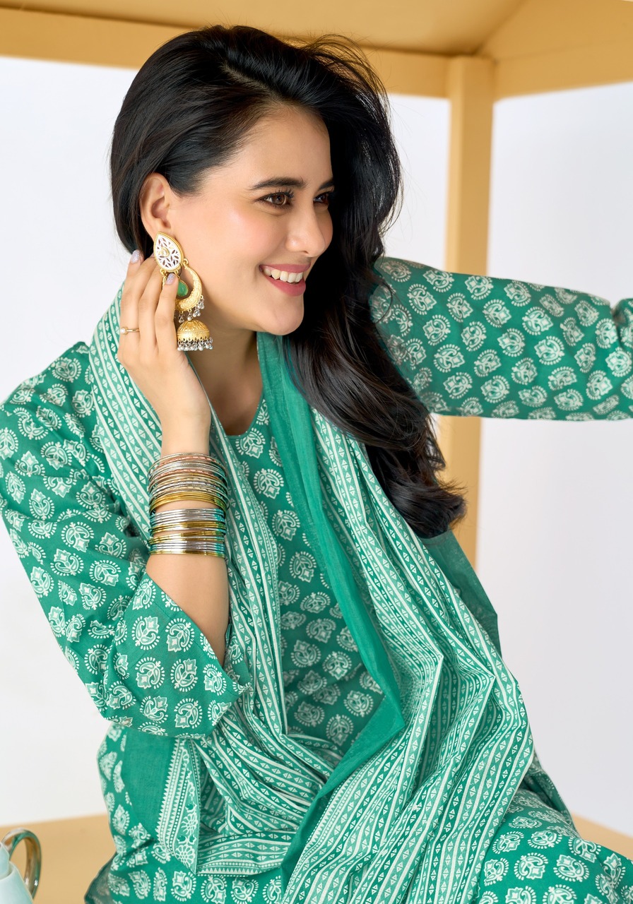 Radhika Lifestyle Summer Cool Cotton Salwar Kameez Catalog collection 11