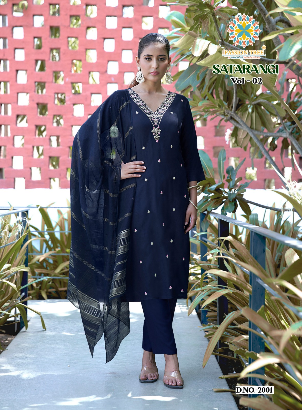 Passion Tree Satarangi Vol 2 Readymade Dress Catalog collection 8