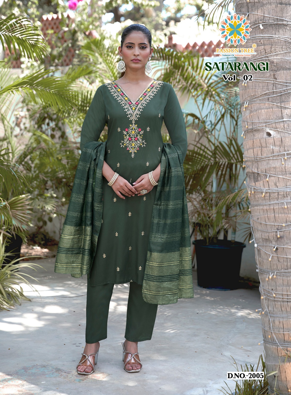 Passion Tree Satarangi Vol 2 Readymade Dress Catalog collection 6