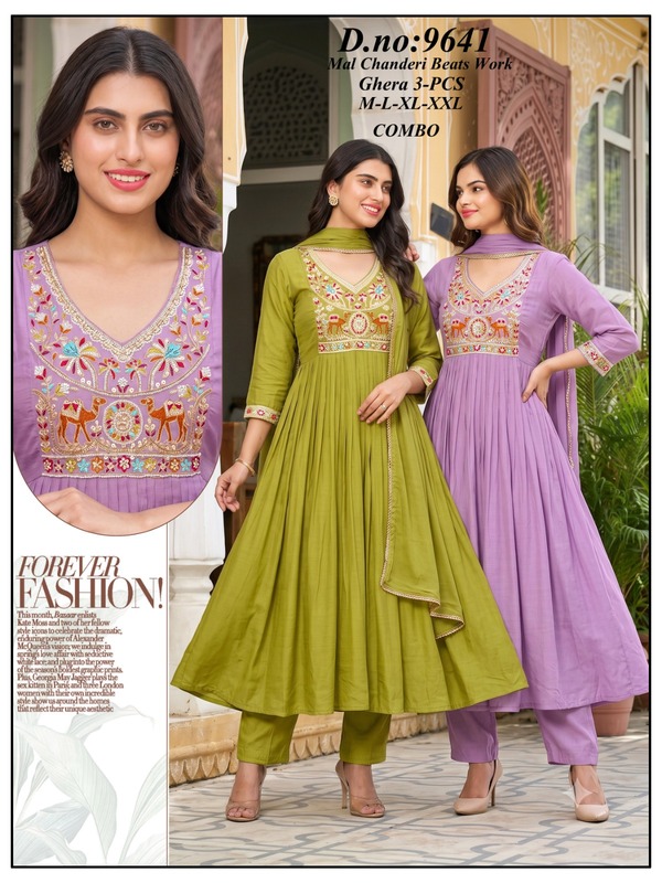Aarvee Creation Beats Readymade Dress Size Set collection 4