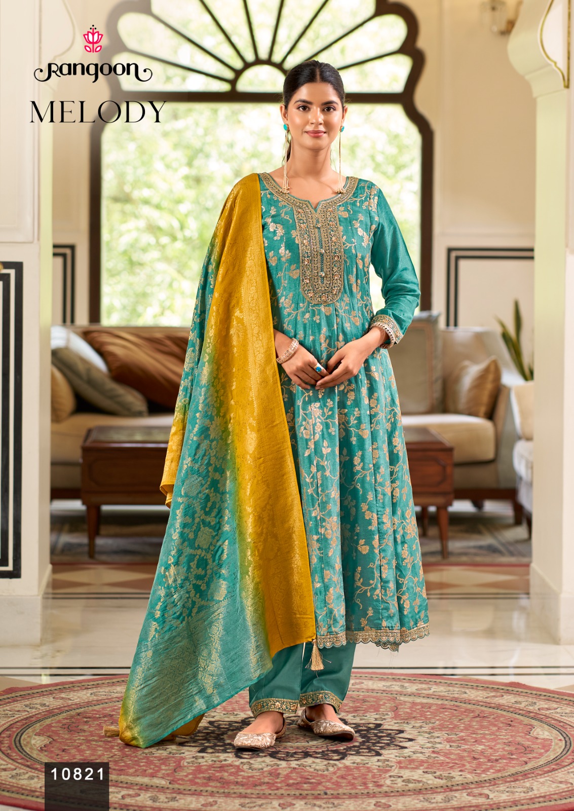 Rangoon Melody Anarkali Suits Catalog collection 3