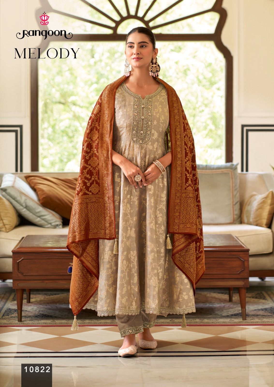 Rangoon Melody Anarkali Suits Catalog collection 2