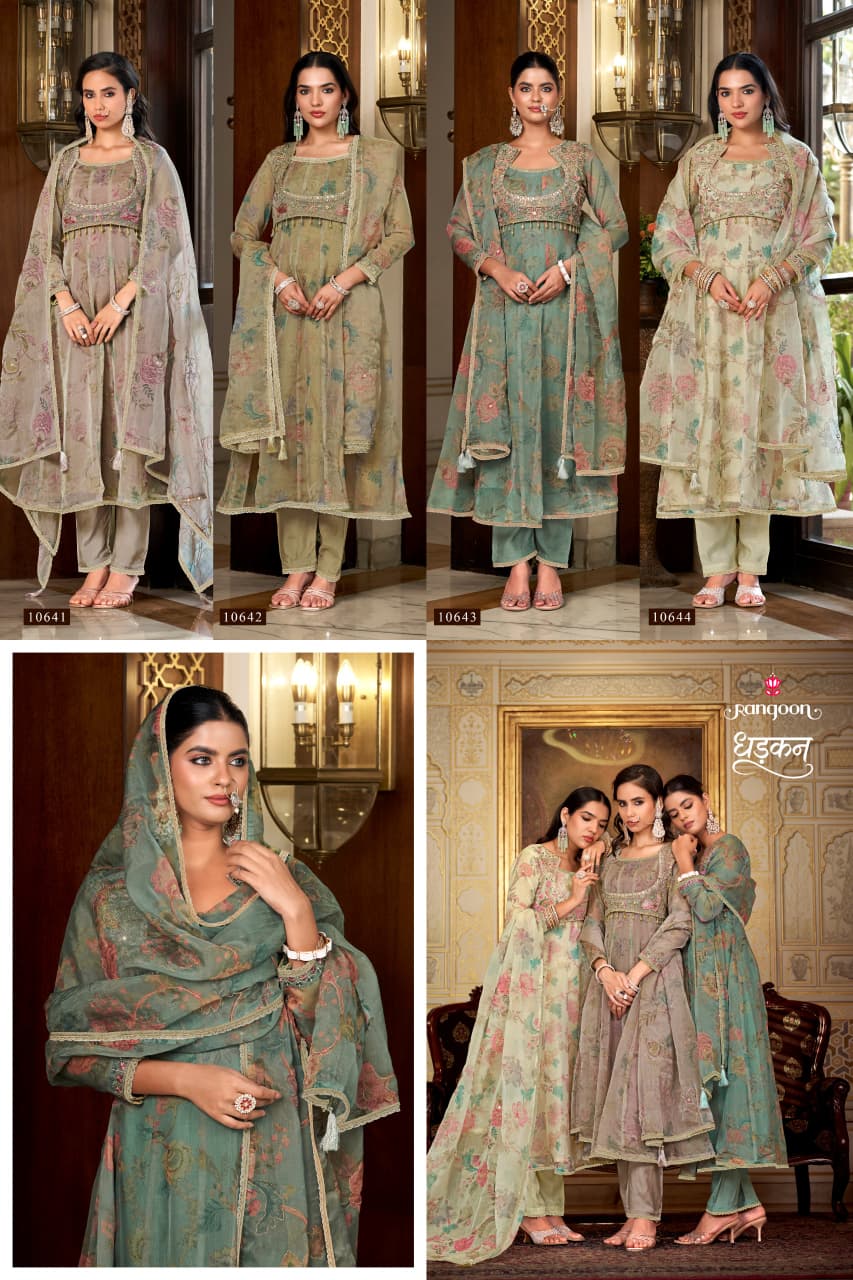 Rangoon Dhadkan Designer Salwar Suits Catalog collection 3